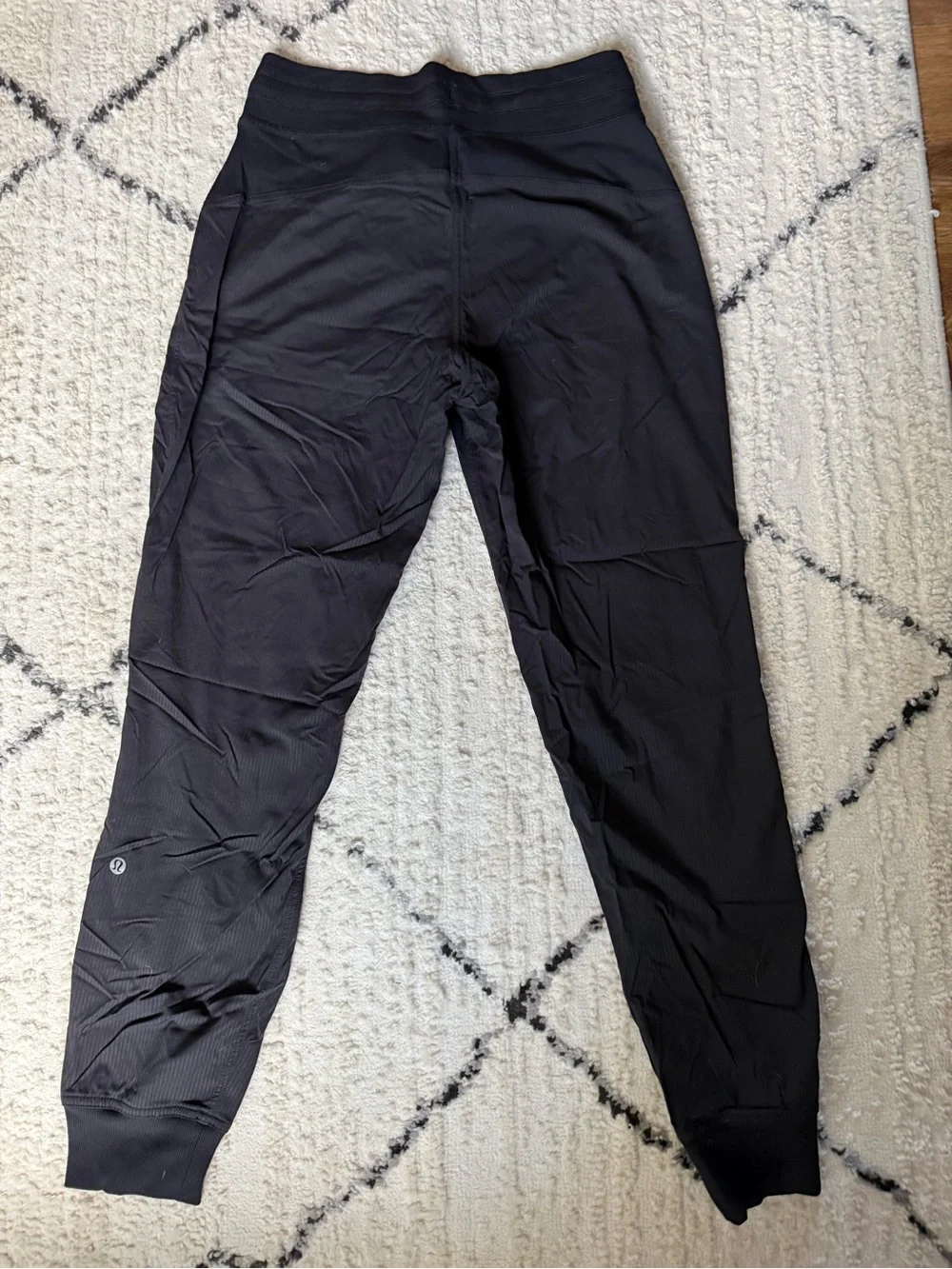 lululemon athletica Women’s Black Dance StudioJogger Pants with Drawstring Waist
